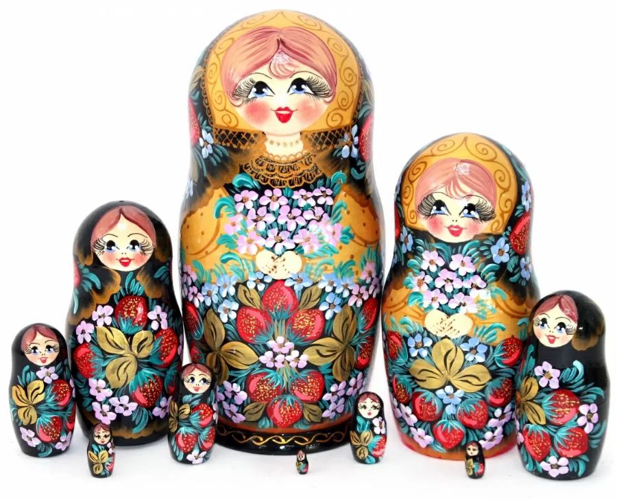 Виды росписи матрешек с картинками