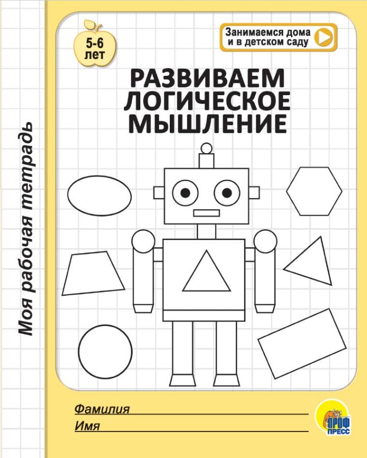 МОЯ РАБОЧАЯ ТЕТРАДЬ. РАЗВИВАЕМ ЛОГИЧЕСКОЕ МЫШЛЕНИЕ : Моя рабочая ...
