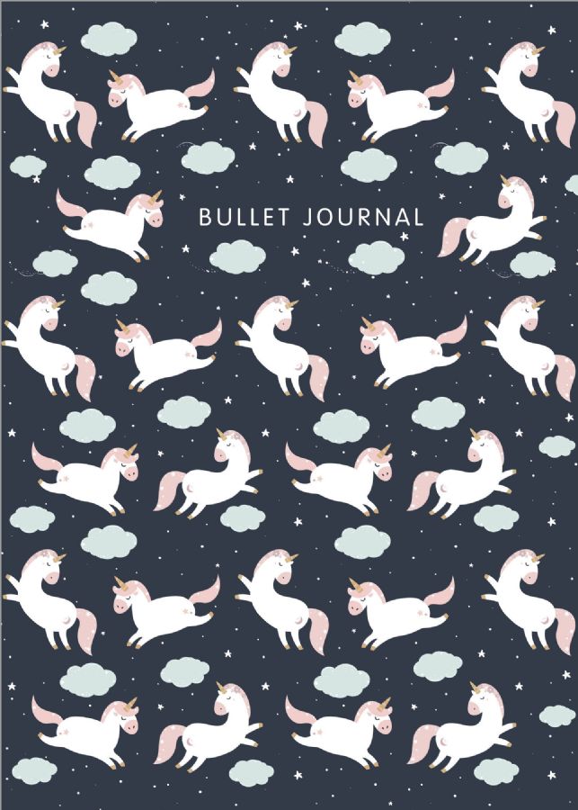 Блокнот в точку: Bullet Journal (единороги, 120 c., пружина) : Блокноты ...